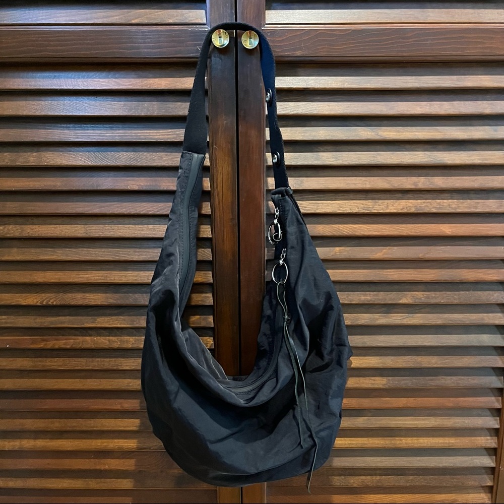 Rebecca Minkoff nylon crescent hobo bag